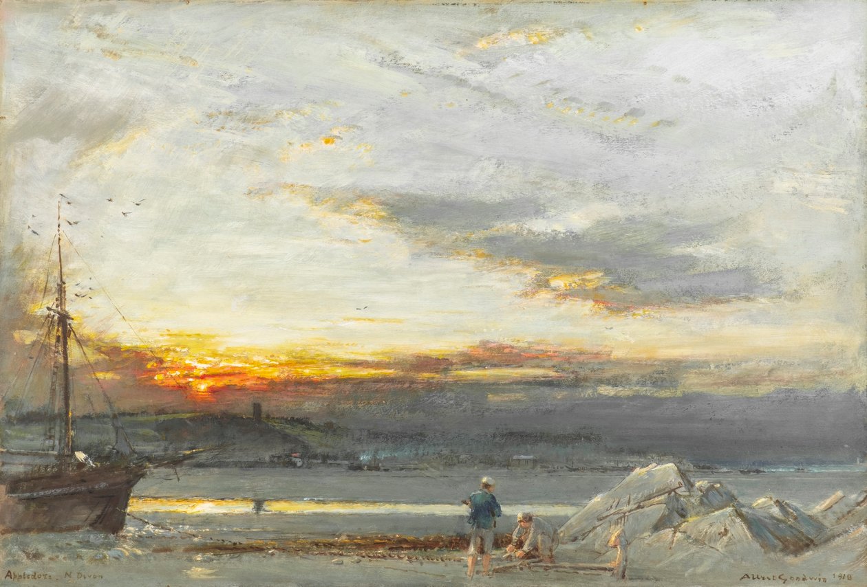 Appledore, N Devon od Albert Goodwin