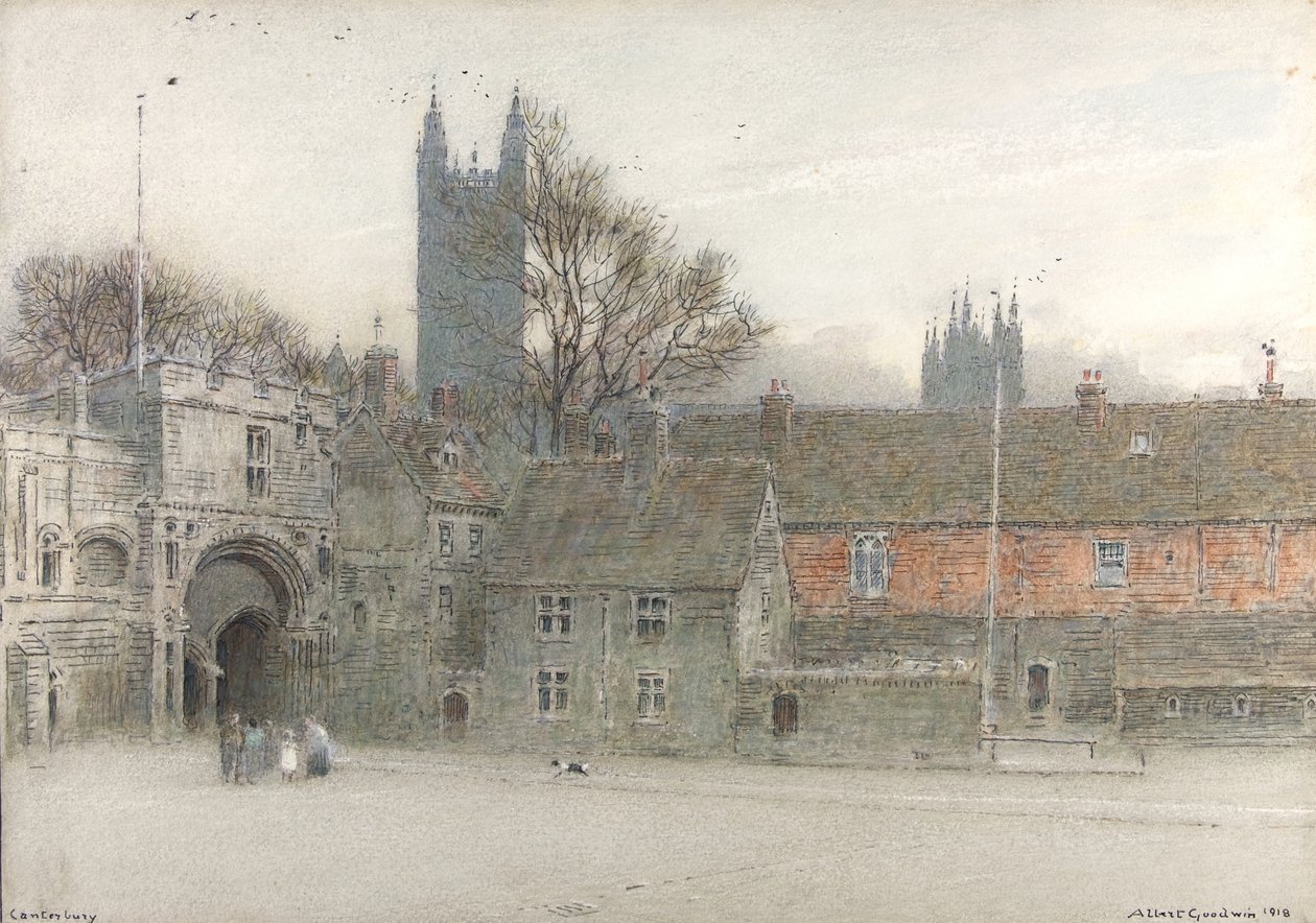 Canterbury od Albert Goodwin