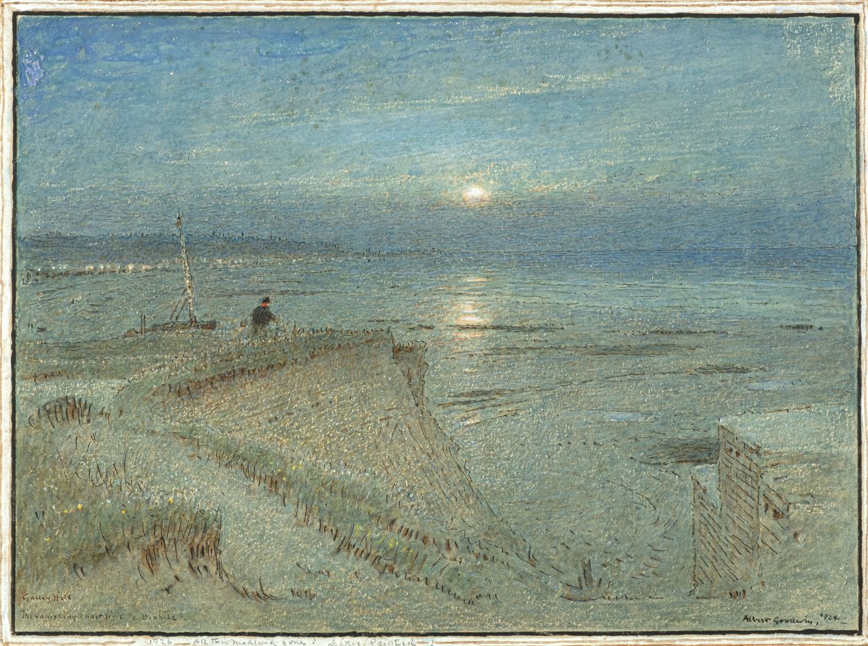 Galley Hill, Mizející pobřeží, Bexhill od Albert Goodwin