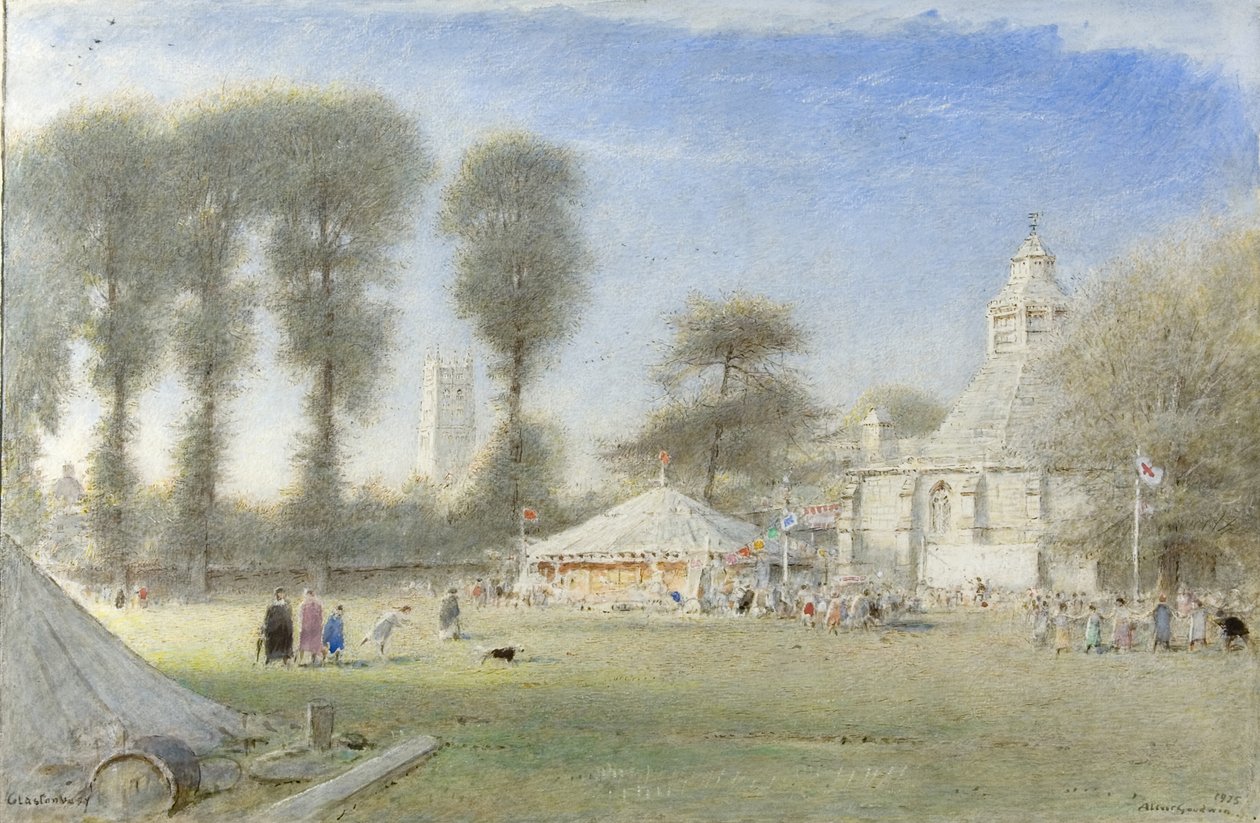 Glastonbury od Albert Goodwin