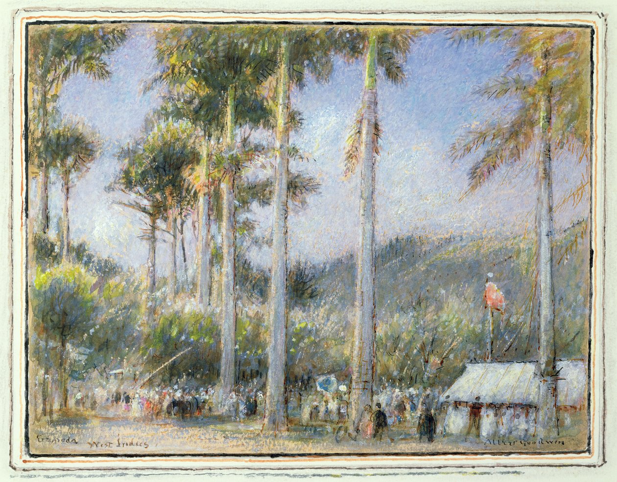 Grenada, Západní Indie od Albert Goodwin