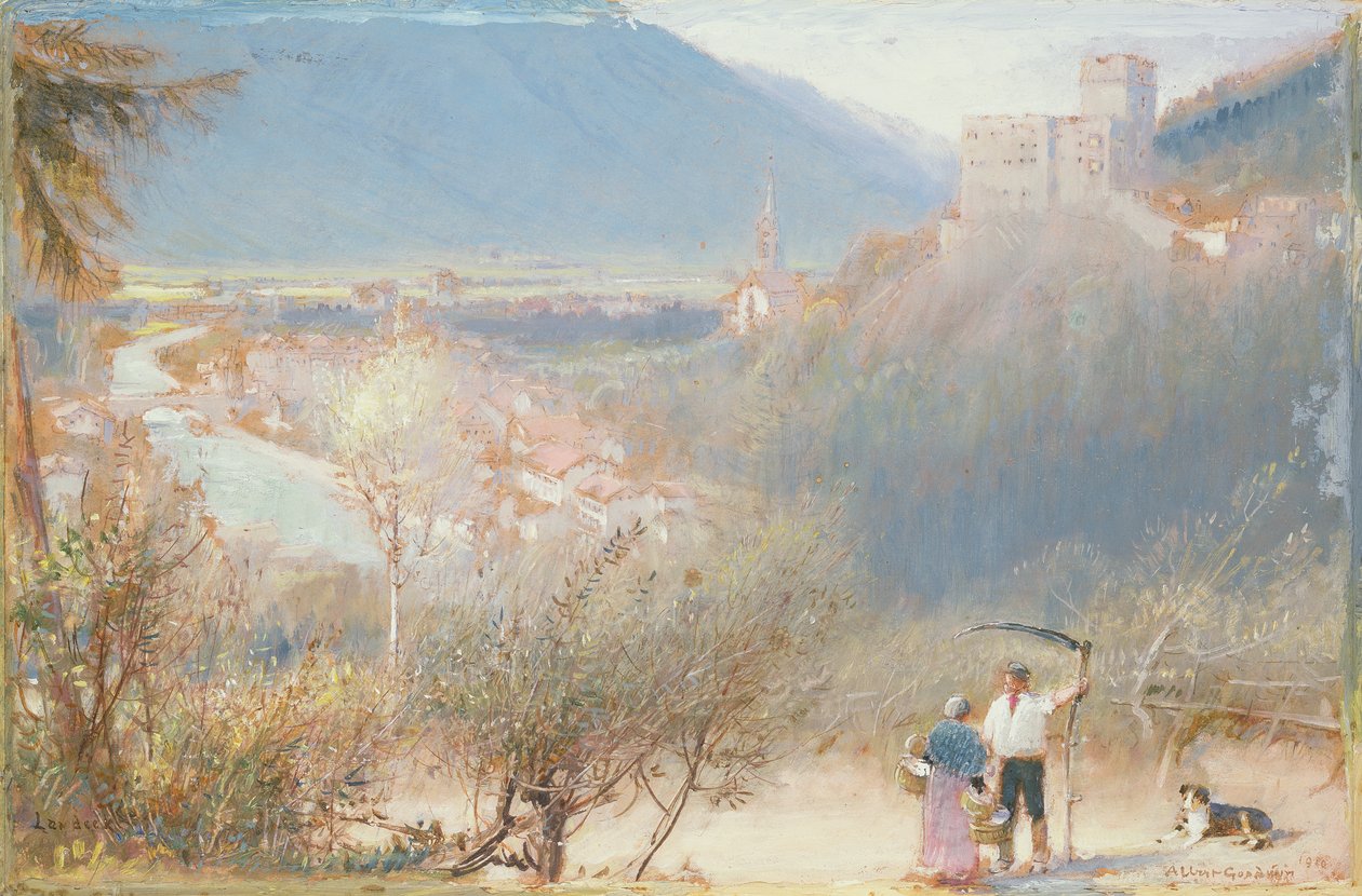 Lardeck, 1910 od Albert Goodwin