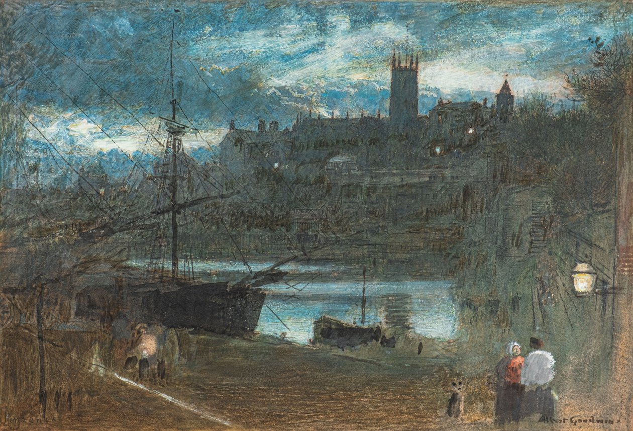 Penzance (akvarel) od Albert Goodwin