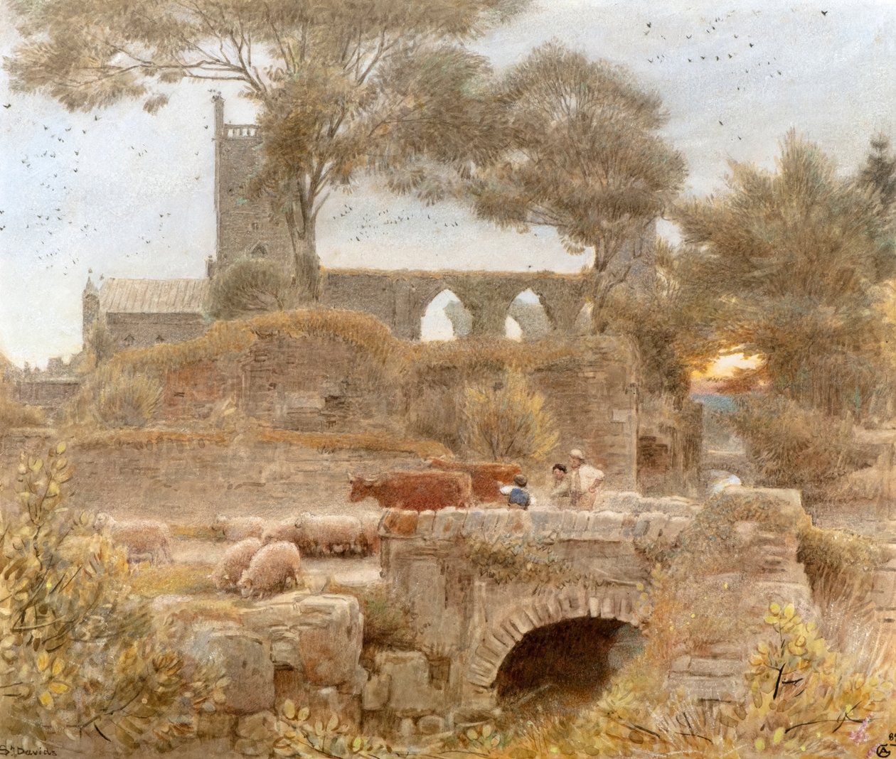 St Davids od Albert Goodwin