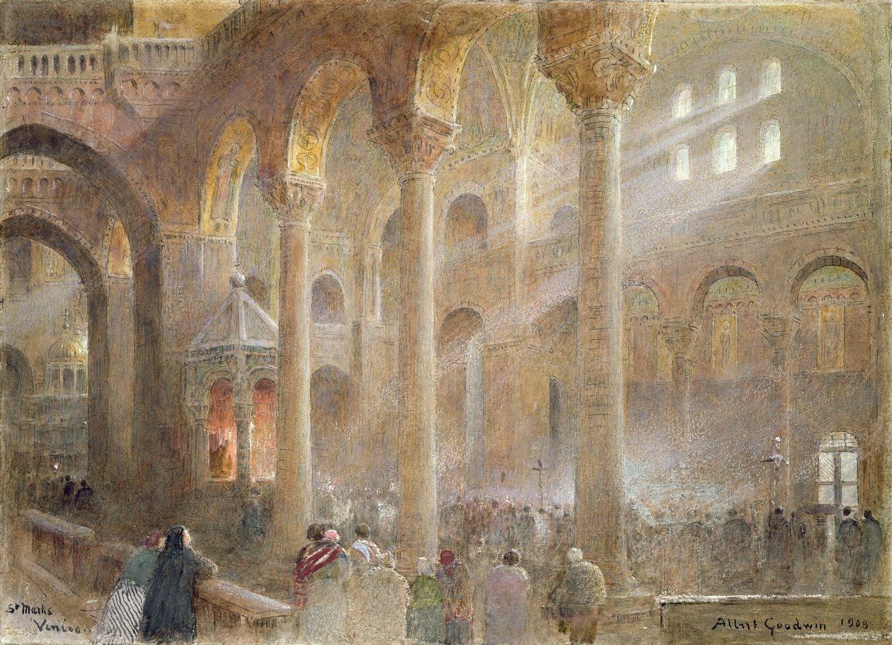 Neznámý obrázek od Albert Goodwin