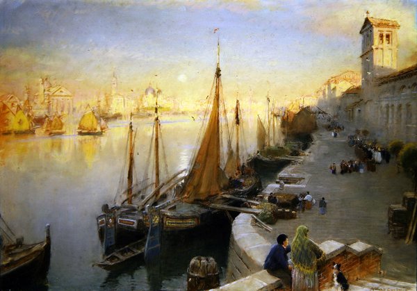 Benátky od Albert Goodwin