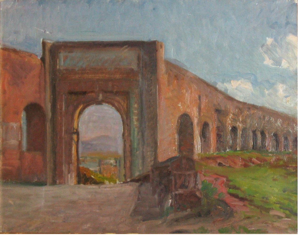 Porta Furba. Řím od Albert Gottschalk