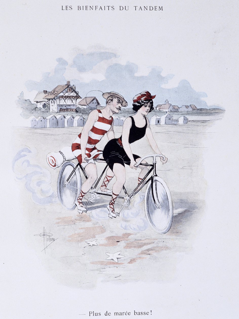 Výhody Tanderu v „Etoile de mer“. A. Guillaume. Edice Simonis Empis, Paříž od Albert Guillaume