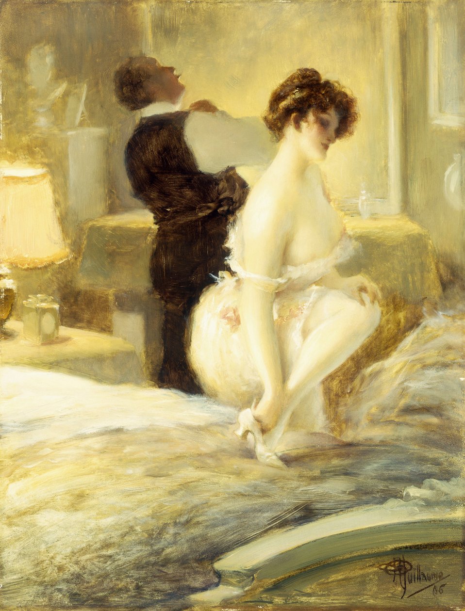 Intimita, 1906 od Albert Guillaume