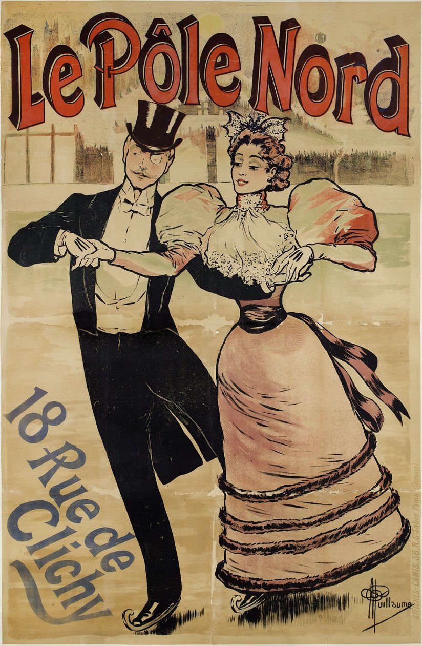 Severní pól . od Albert Guillaume