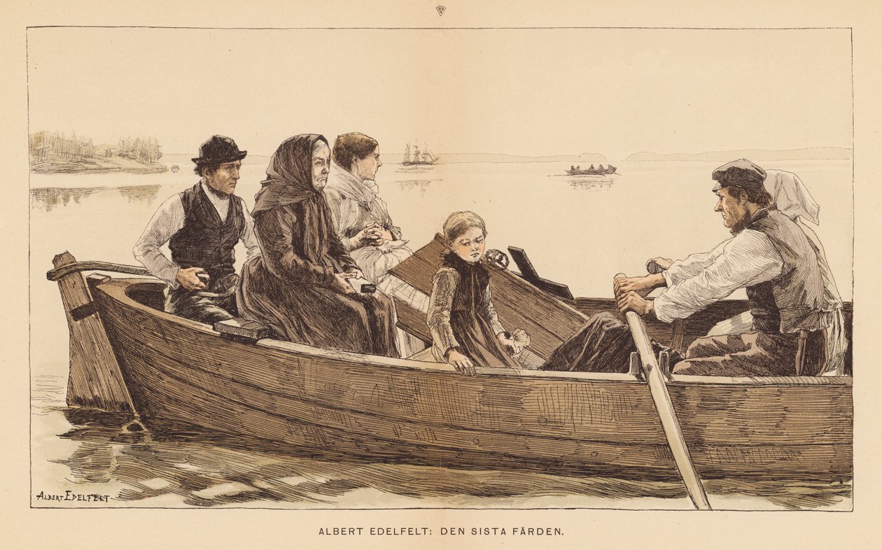  od Albert Gustaf Aristides (after) Edelfelt