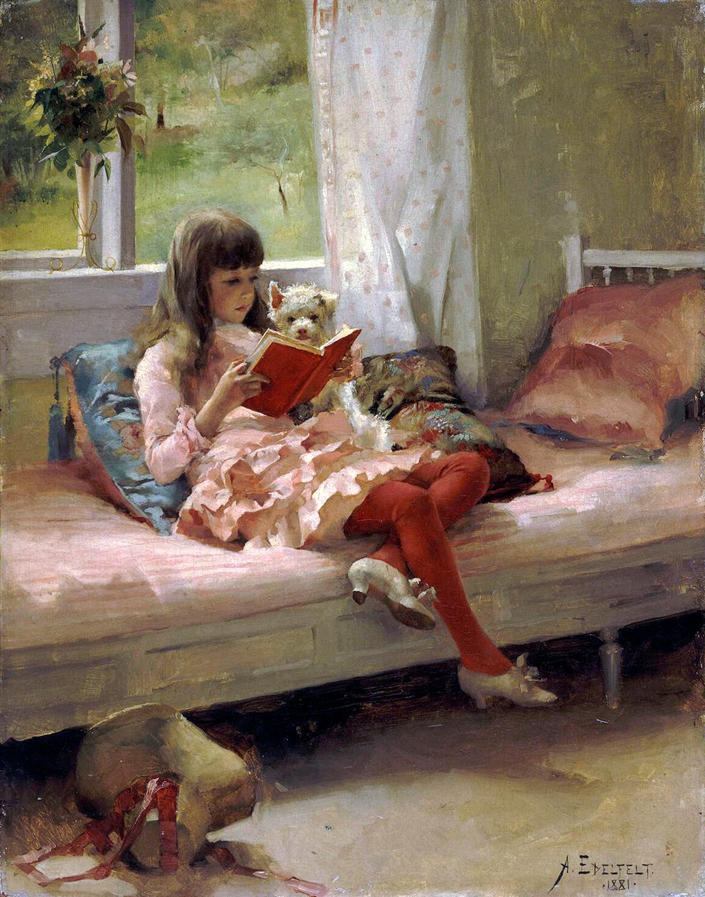 Dobří přátelé, 1881. od Albert Gustaf Aristides Edelfelt