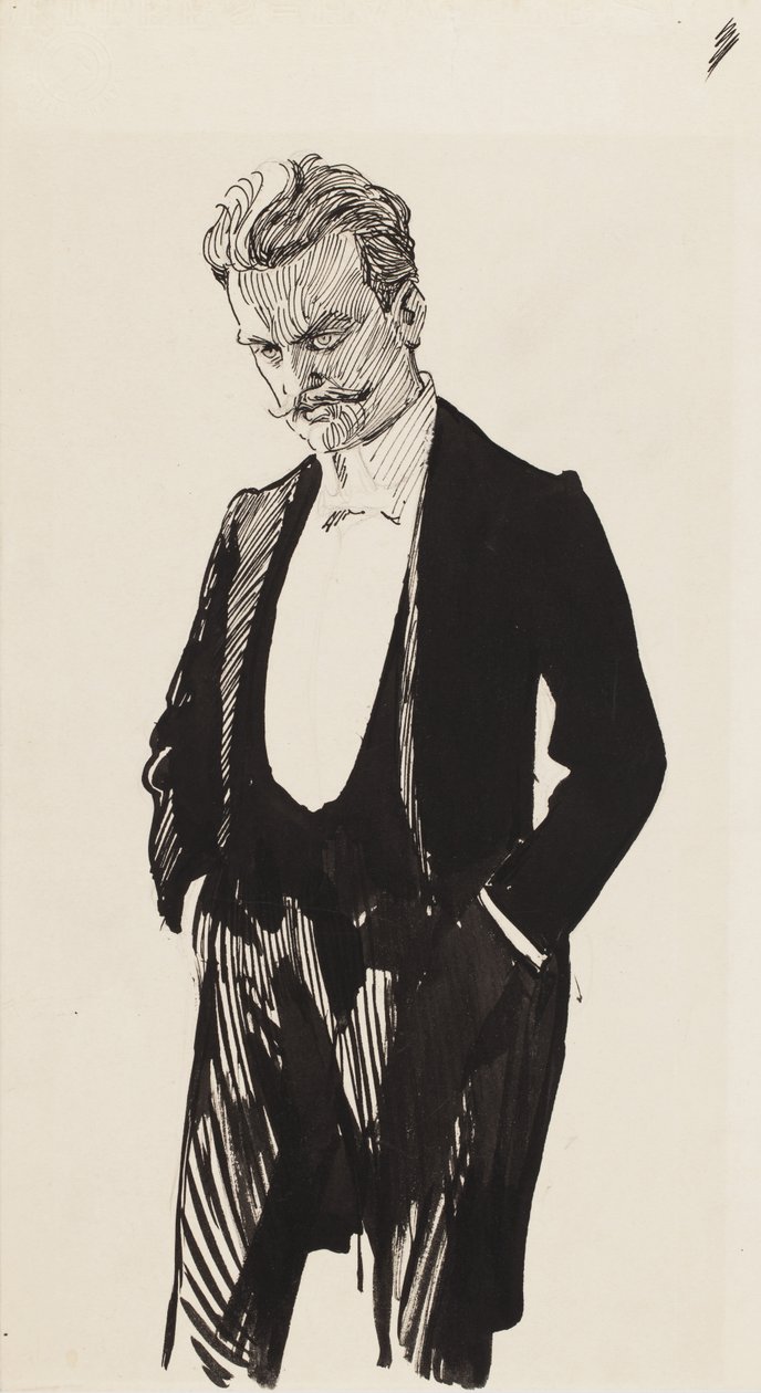 Jean Sibelius od Albert Gustaf Aristides Edelfelt