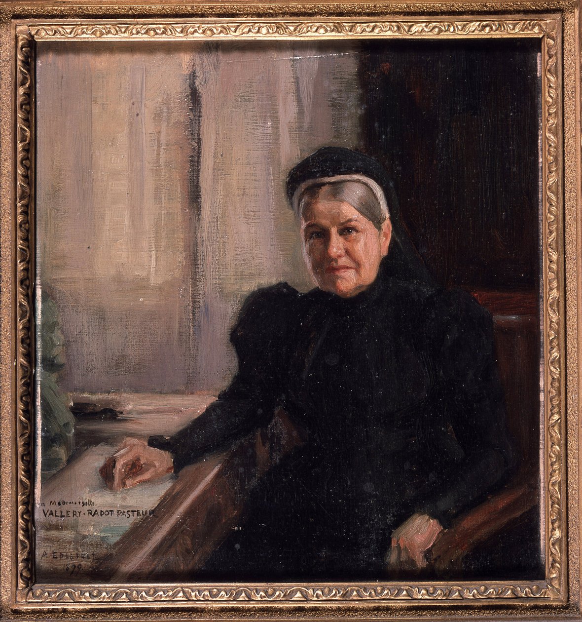 Madame Pasteur - od Edelfelt od Albert Gustaf Aristides Edelfelt