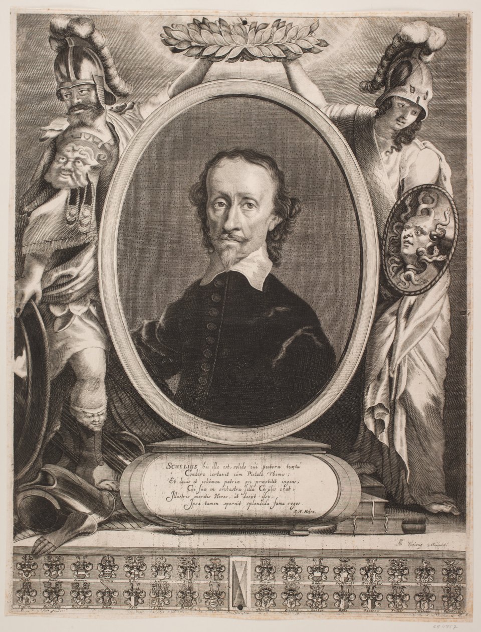 Christian Skeel. Pamětní list od Albert Haelwegh