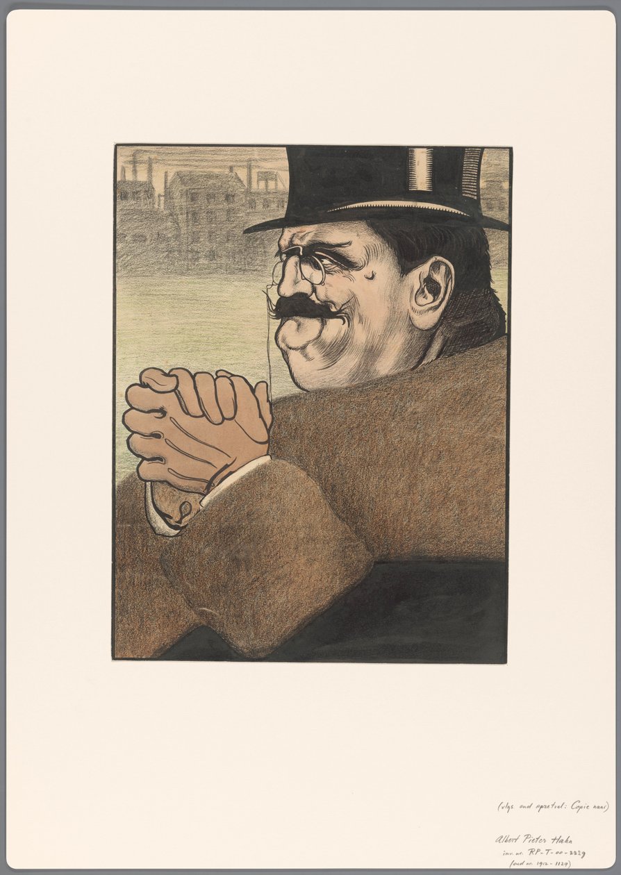 Design pro politickou karikaturu: Kapitalista od Albert Hahn (I)