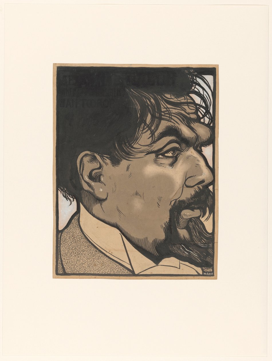 Portrét Jana Tooropa od Albert Hahn (I)