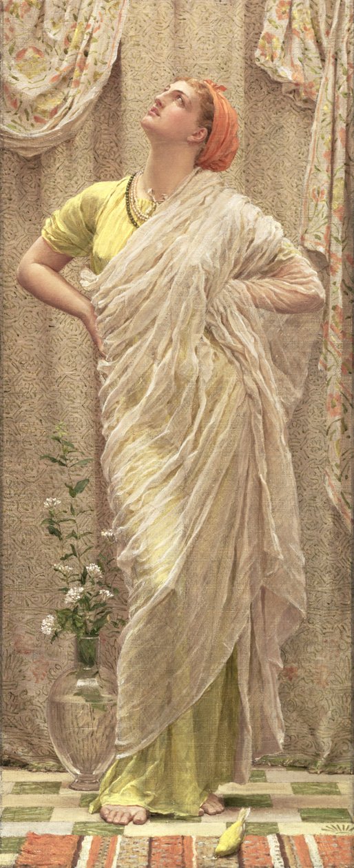 Birds of the Air, n. 1879 (öljy kankaalle) od Albert Joseph Moore