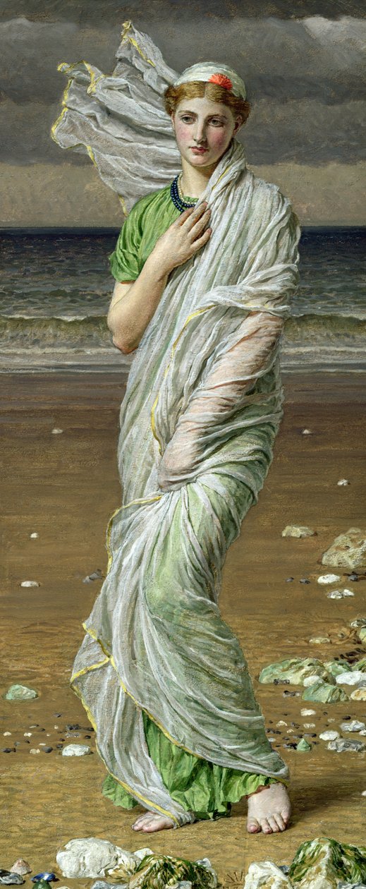 Mušle (olej na plátně) od Albert Joseph Moore
