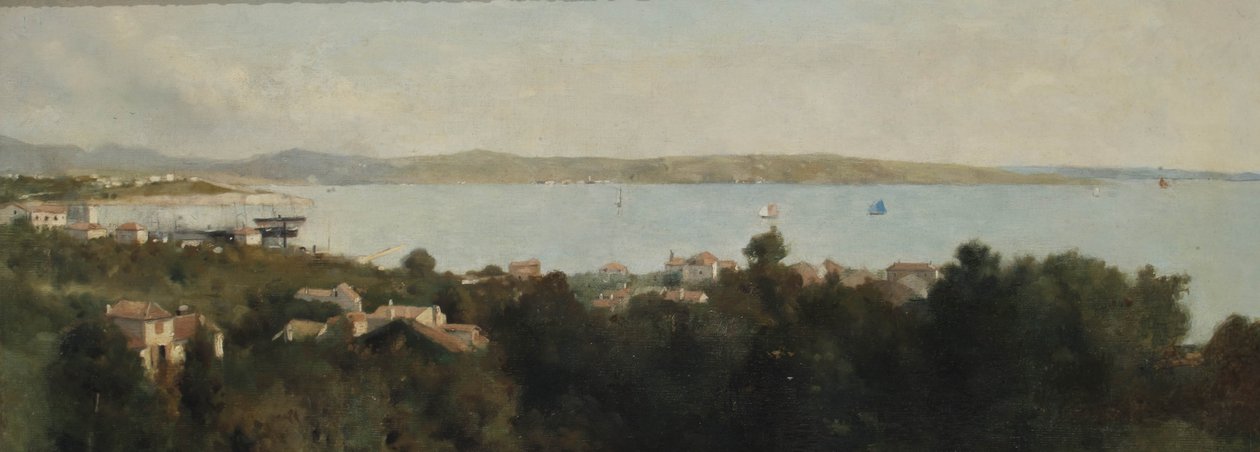 Pohled na Terst, Itálie, c.1889 od Albert Letchford