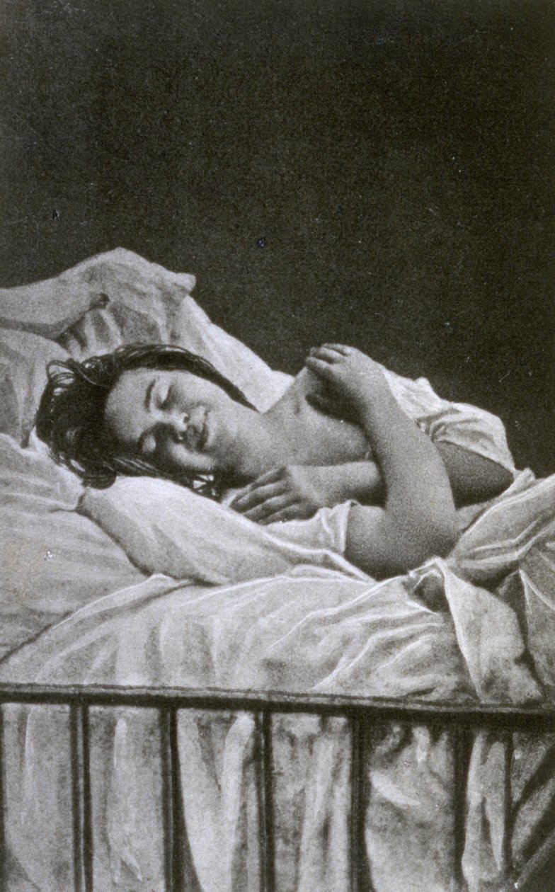 Mladá žena v záchvatu hysterie, 1878 od Albert Londe