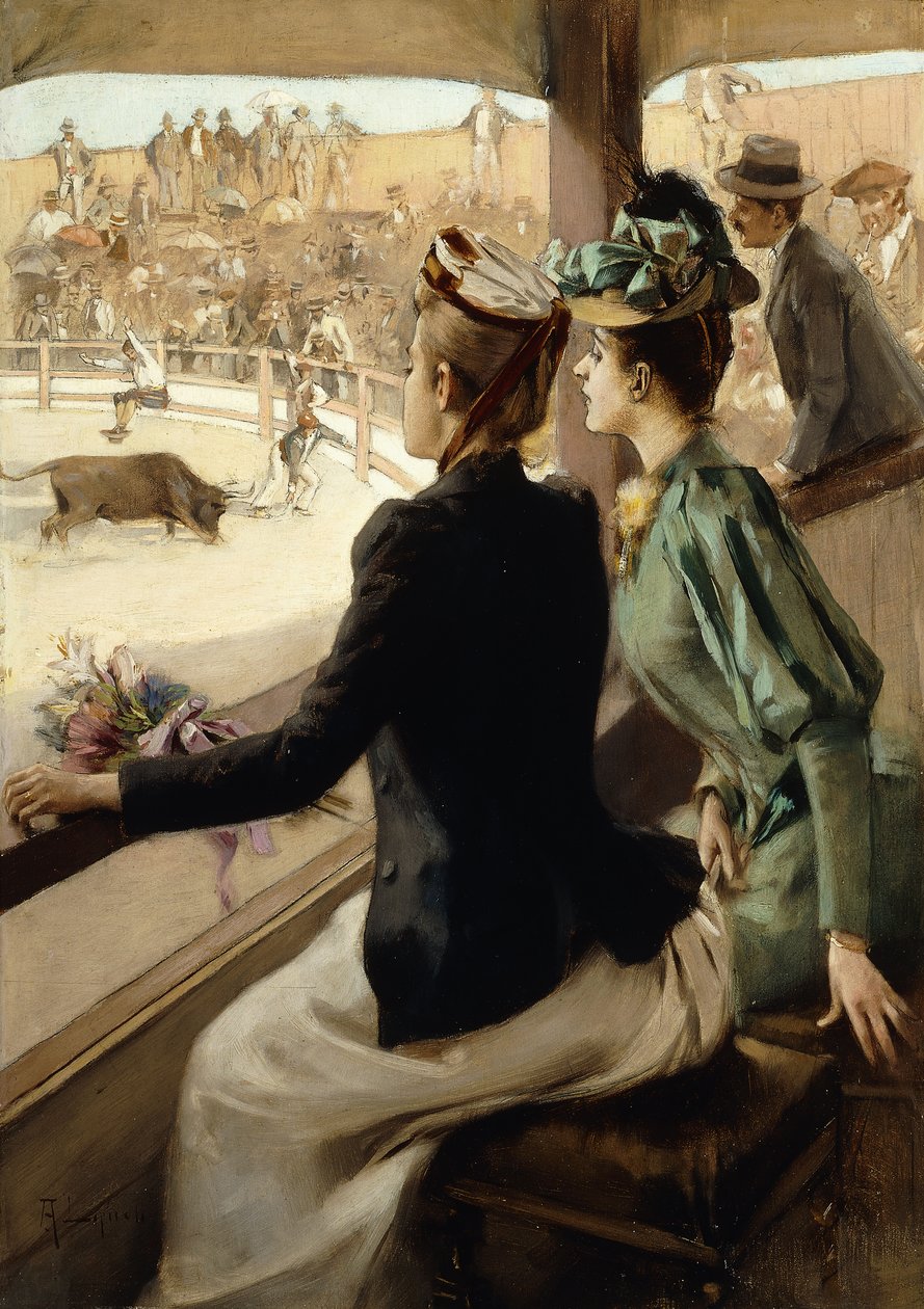 Na Býčí zápasy, od Albert Lynch
