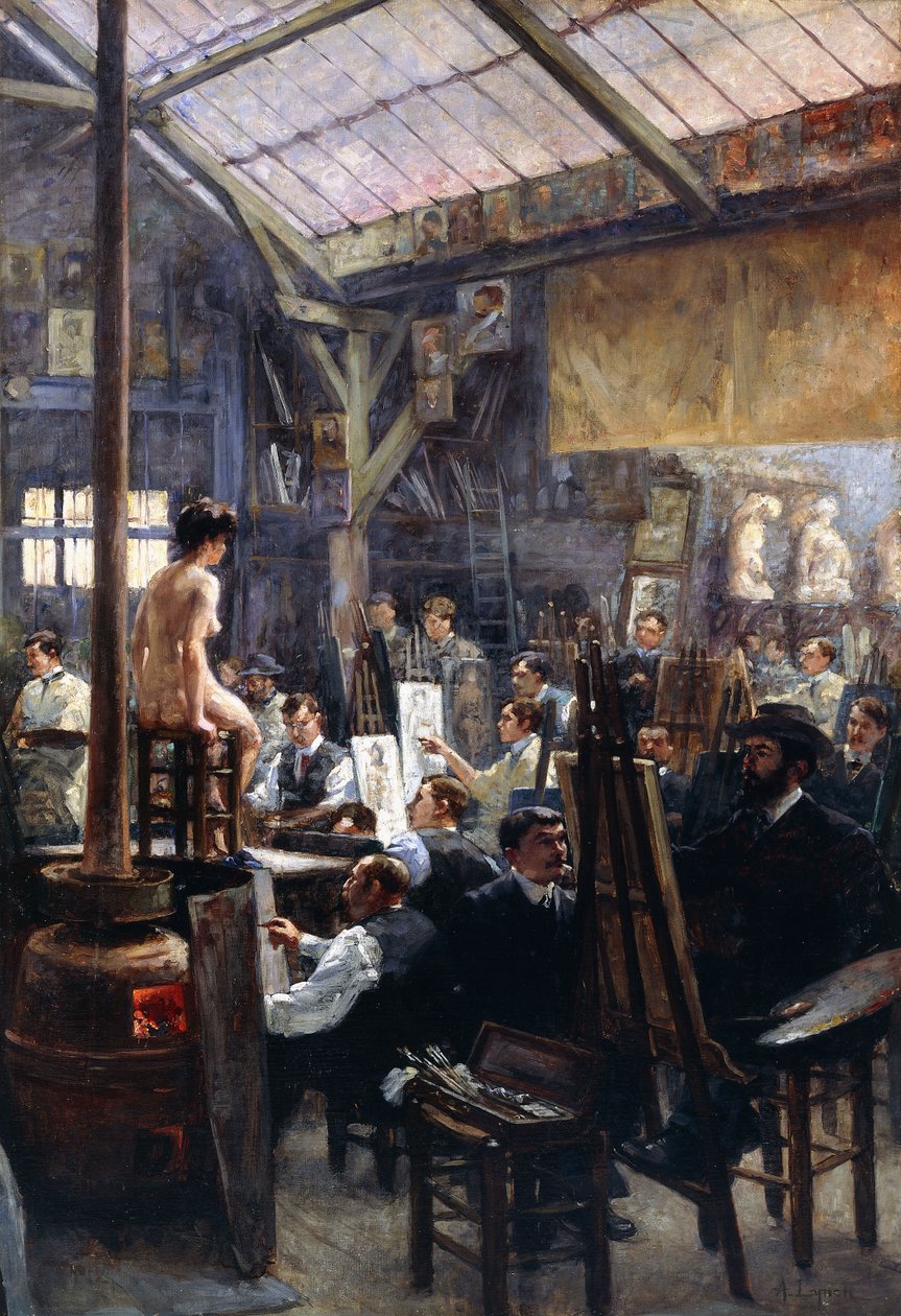Ve studiu od Albert Lynch