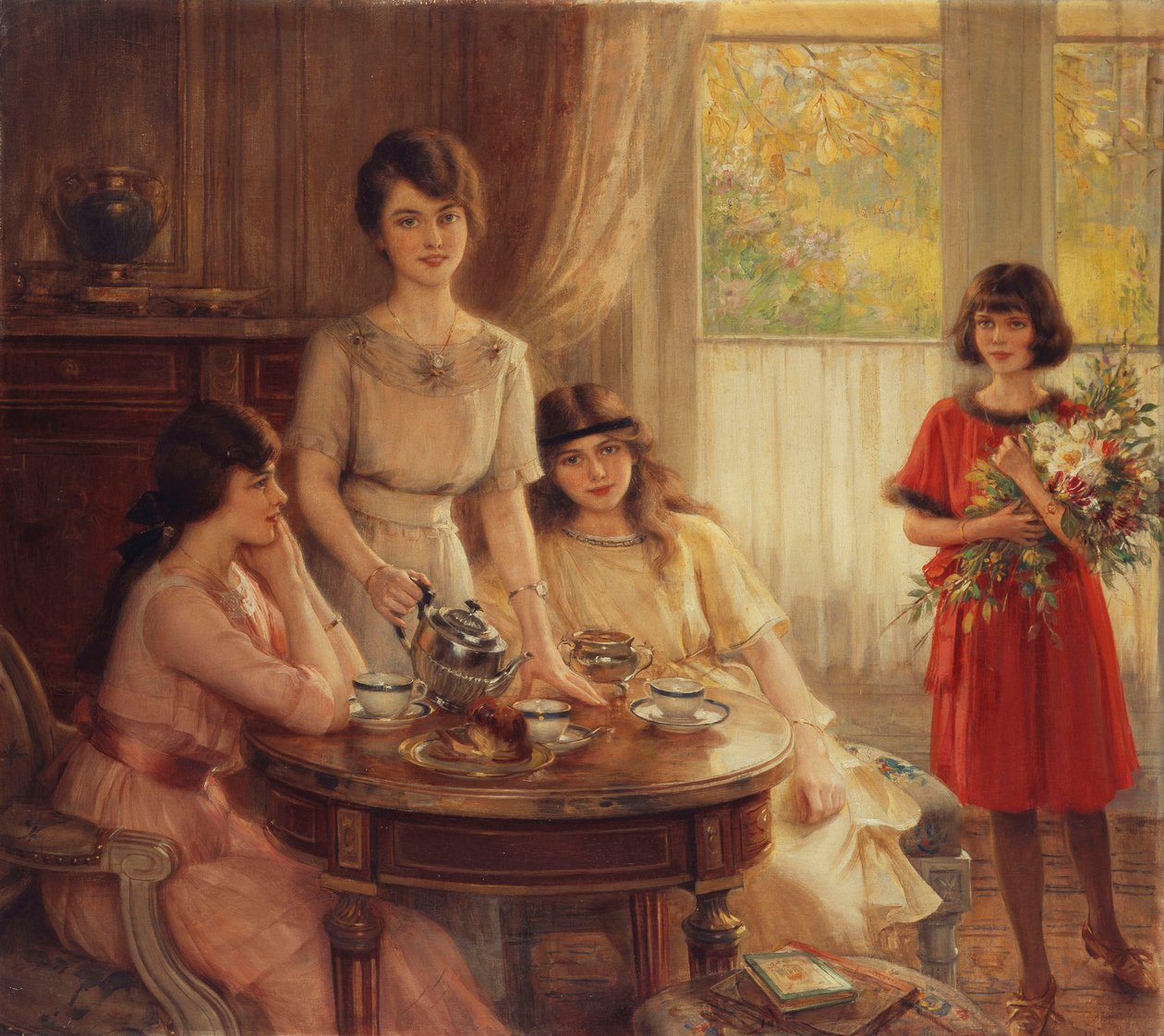 Čas na čaj; Čas na čaj, od Albert Lynch