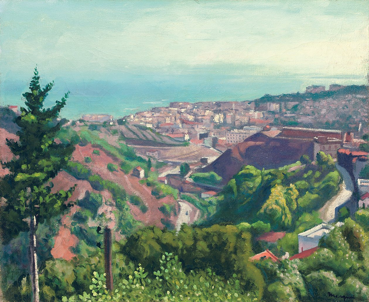 Krásný den; Beau jour od Albert Marquet