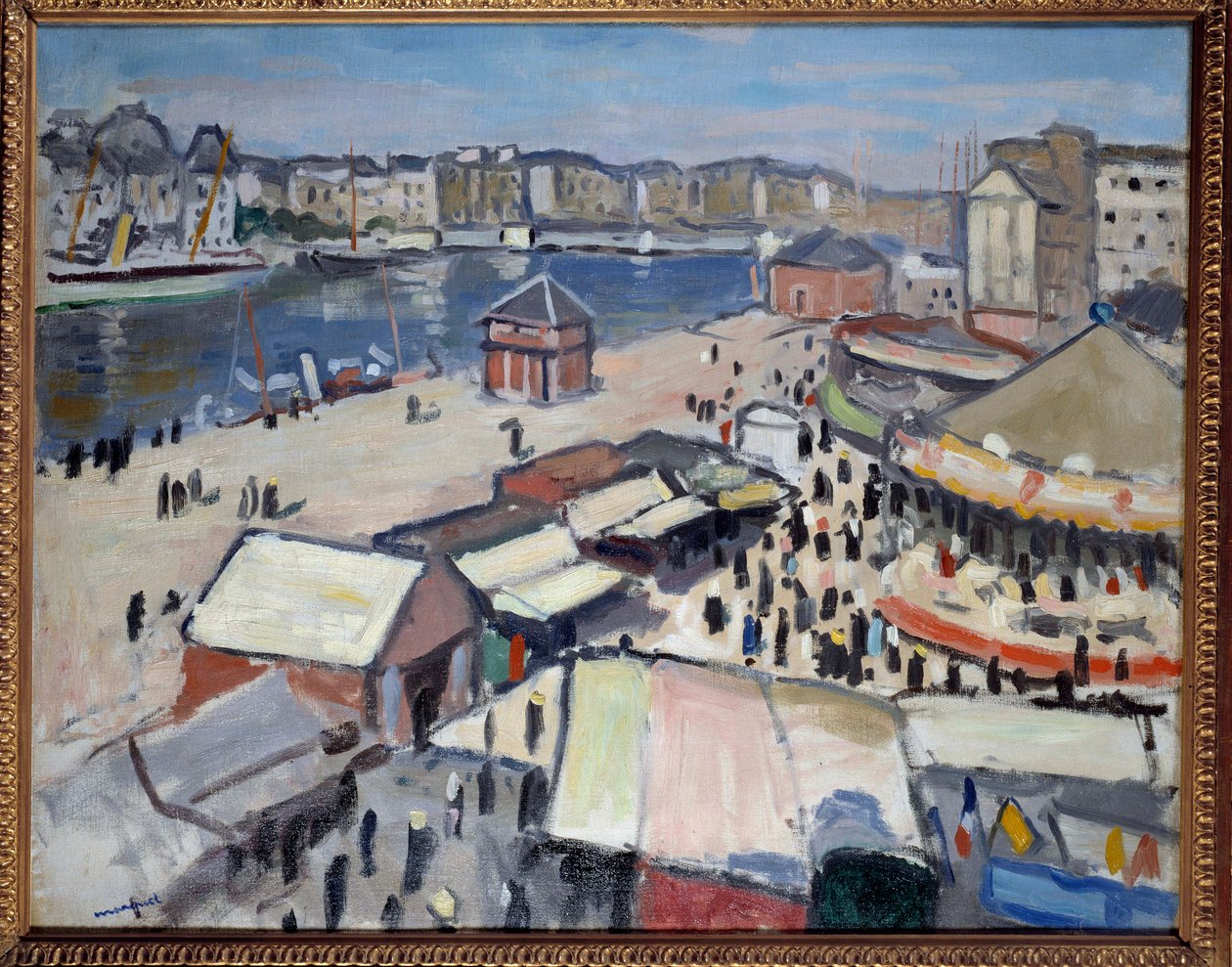 Karneval v Le Havru od Albert Marquet