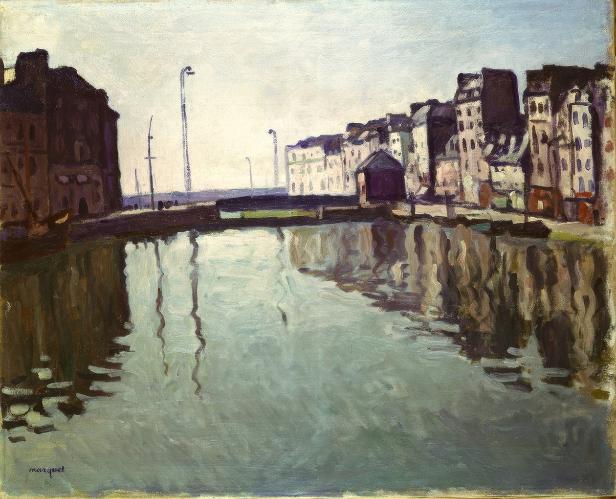 Přístavní pánev Le Havre od Albert Marquet