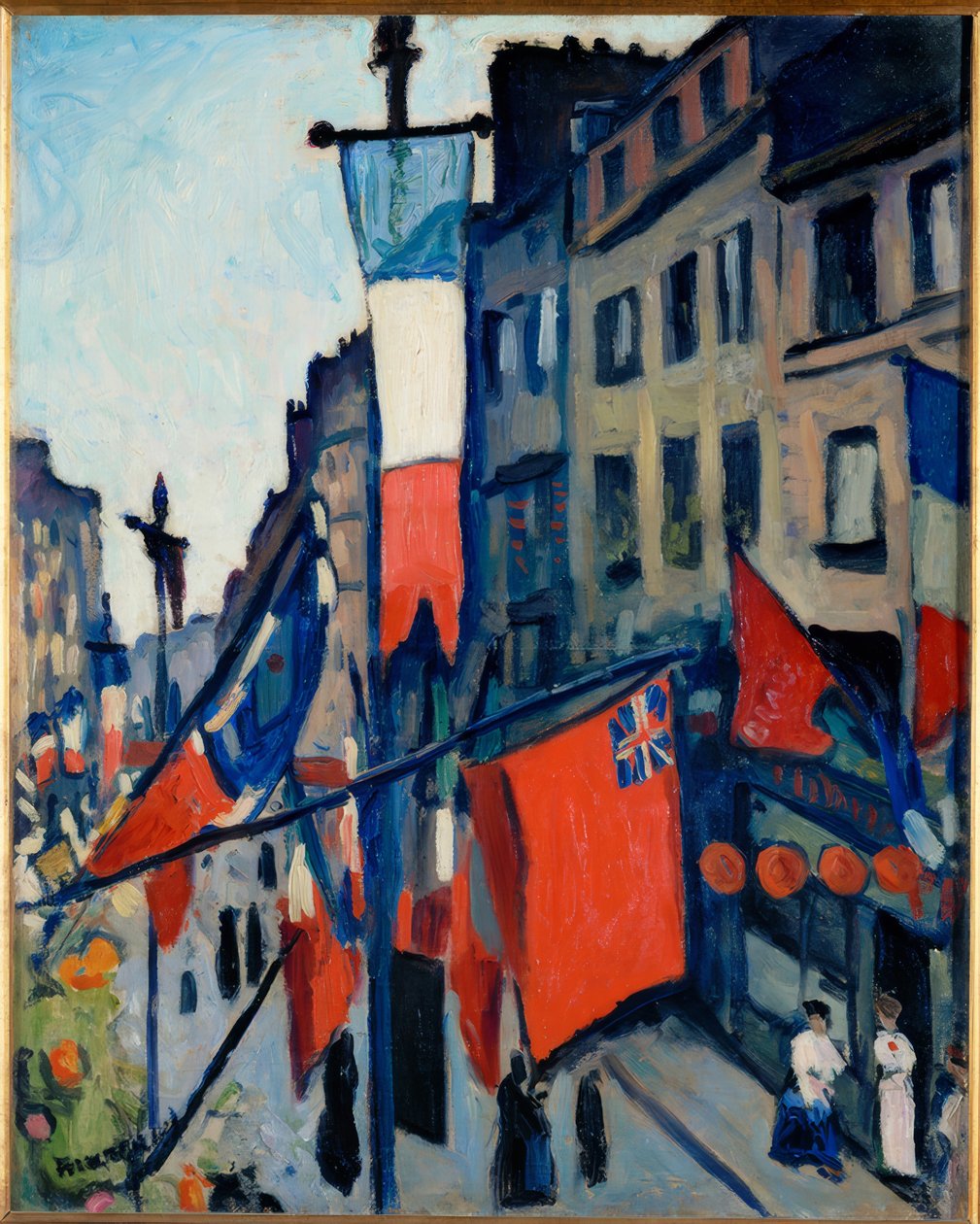 14. července v Le Havru od Albert Marquet