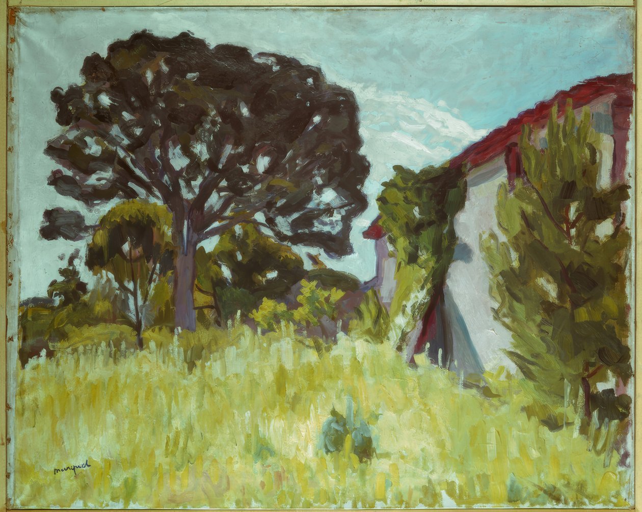 Villa Demiere v Saint-Tropez od Albert Marquet