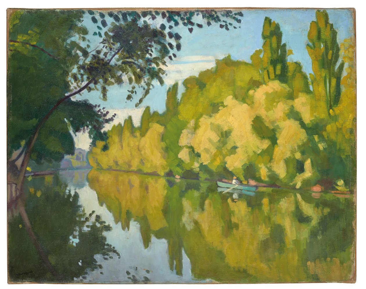 La Varenne Sainte-Hilaire, loď od Albert Marquet