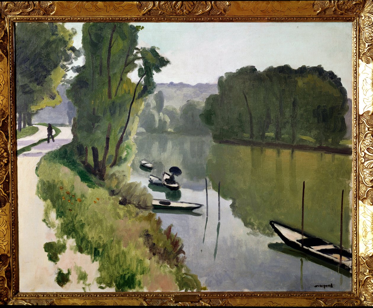 Krajina Ile de France, 20. století (olej na plátně) od Albert Marquet