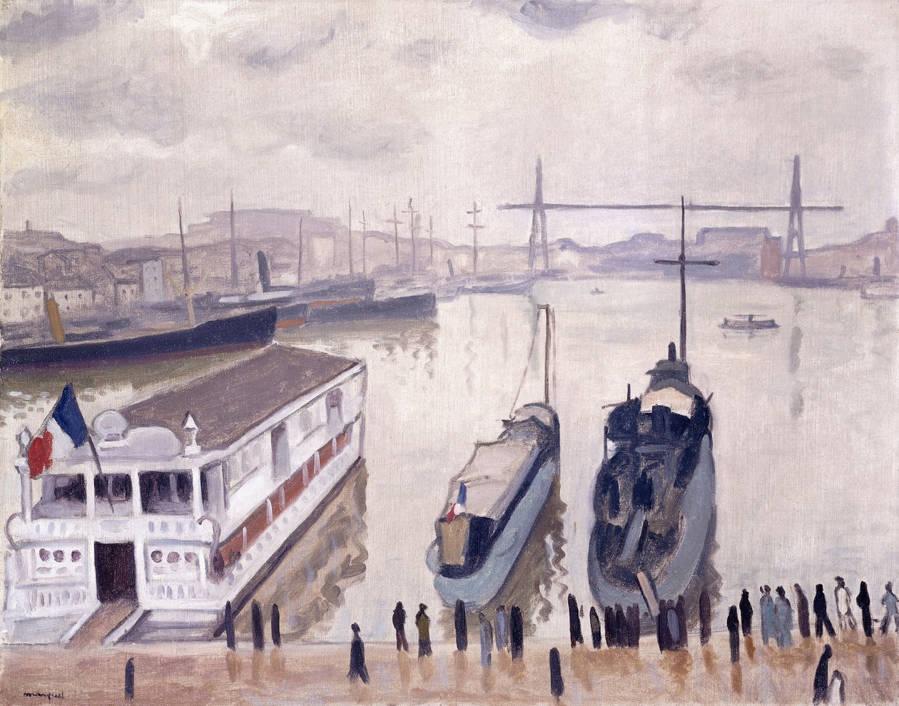 Námořní kruh, Marseille od Albert Marquet