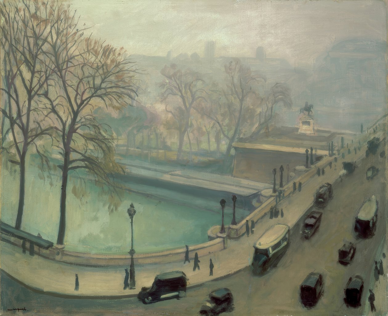 Pont Neuf v Paříži od Albert Marquet