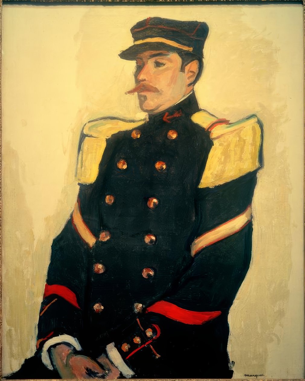Koloniální seržant od Albert Marquet