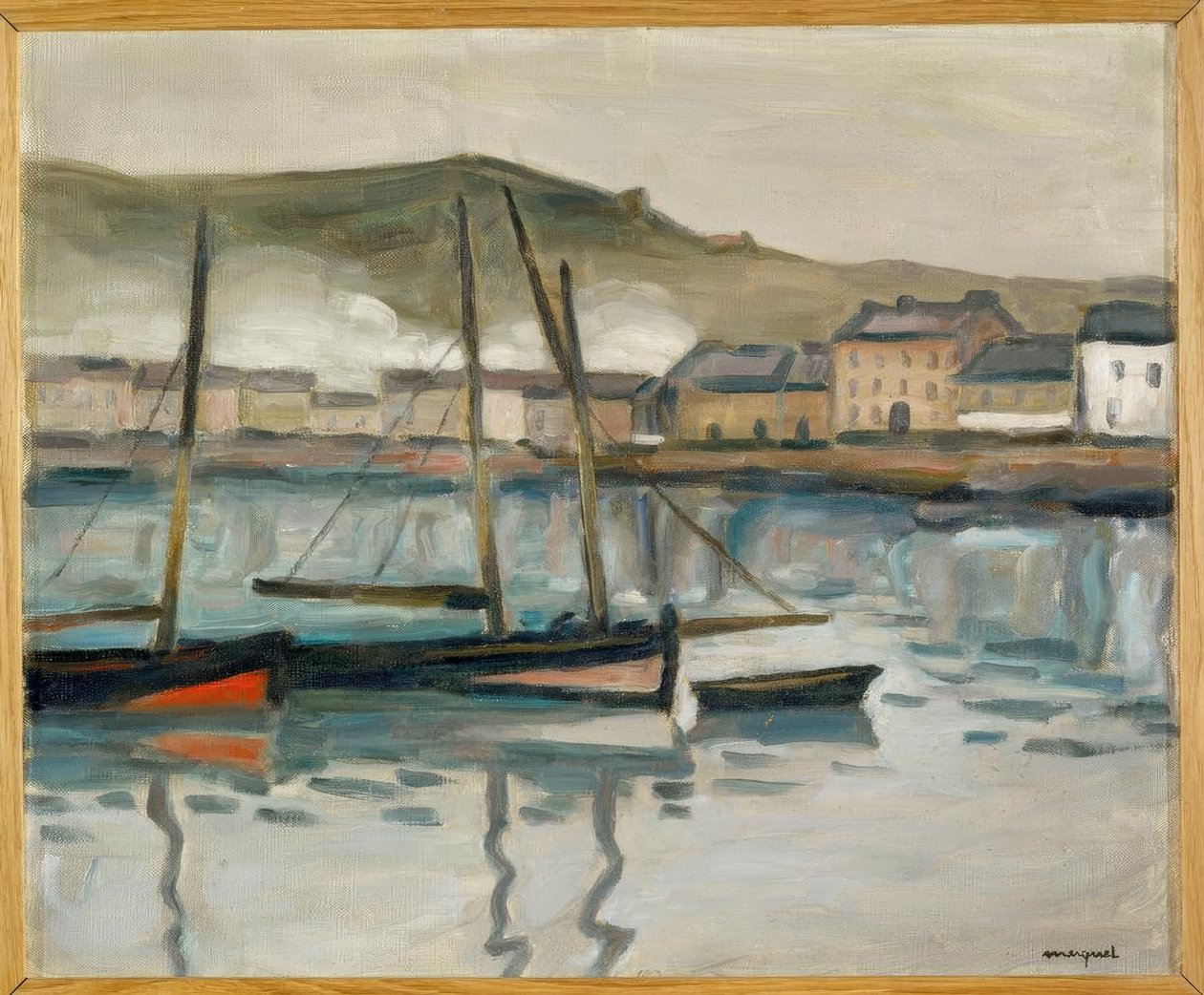 Přístav Fécamp od Albert Marquet