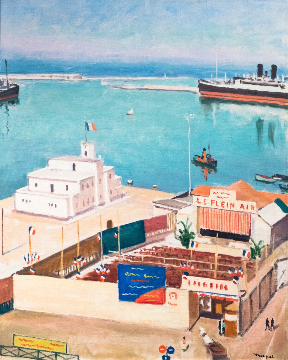 Divadlo pod širým nebem, Alžír od Albert Marquet