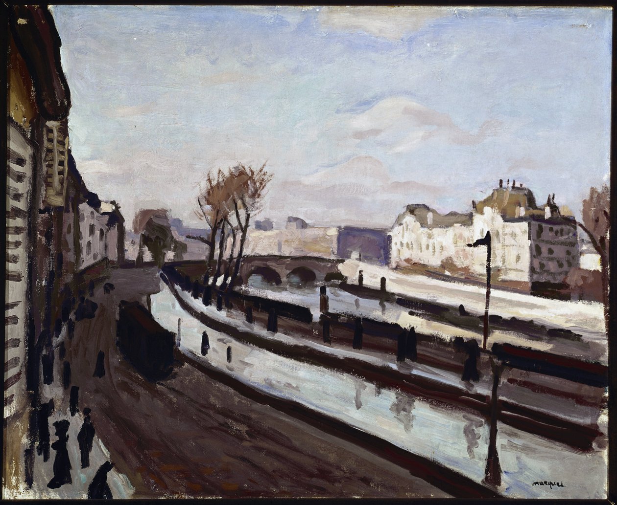 Paříž, Quai des Grands-Augustins od Albert Marquet