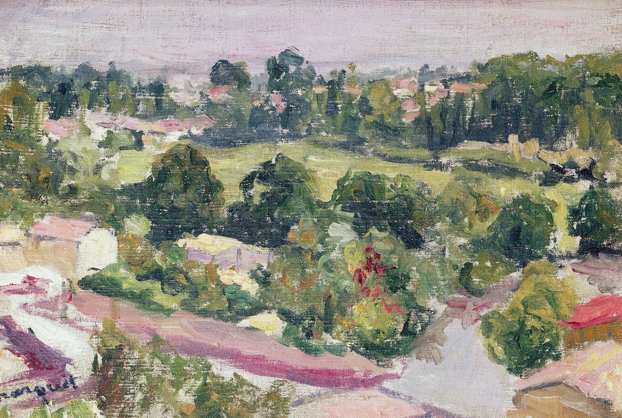 Pařížské předměstí od Albert Marquet