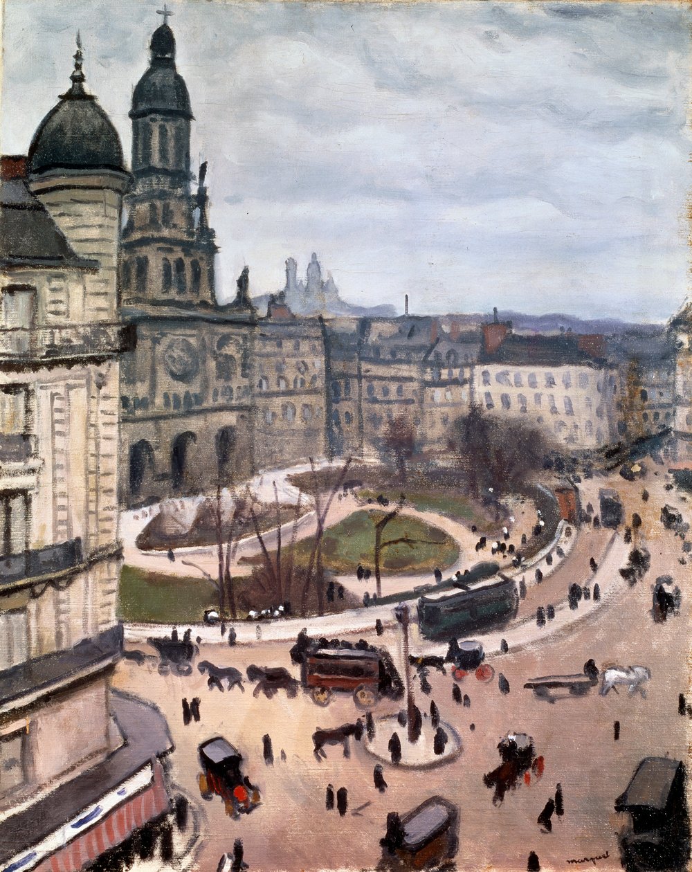 Place de la Trinité v Paříži, 1911. od Albert Marquet