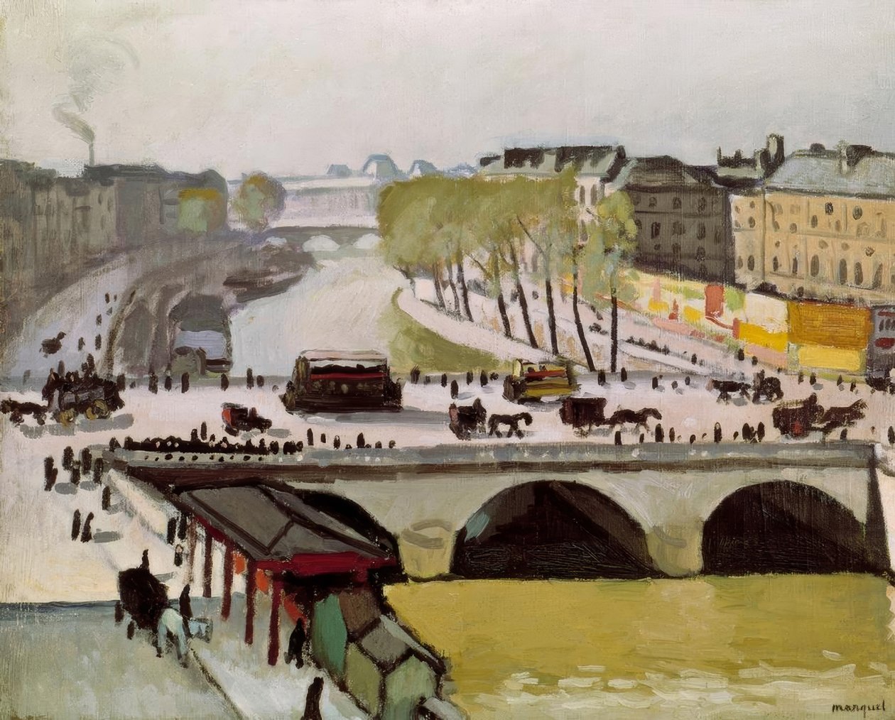 Most Saint-Michel od Albert Marquet
