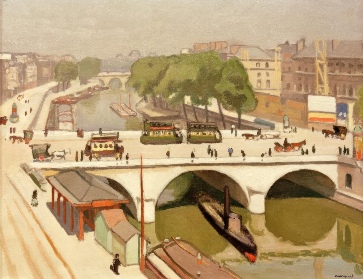 Most St. Michel od Albert Marquet