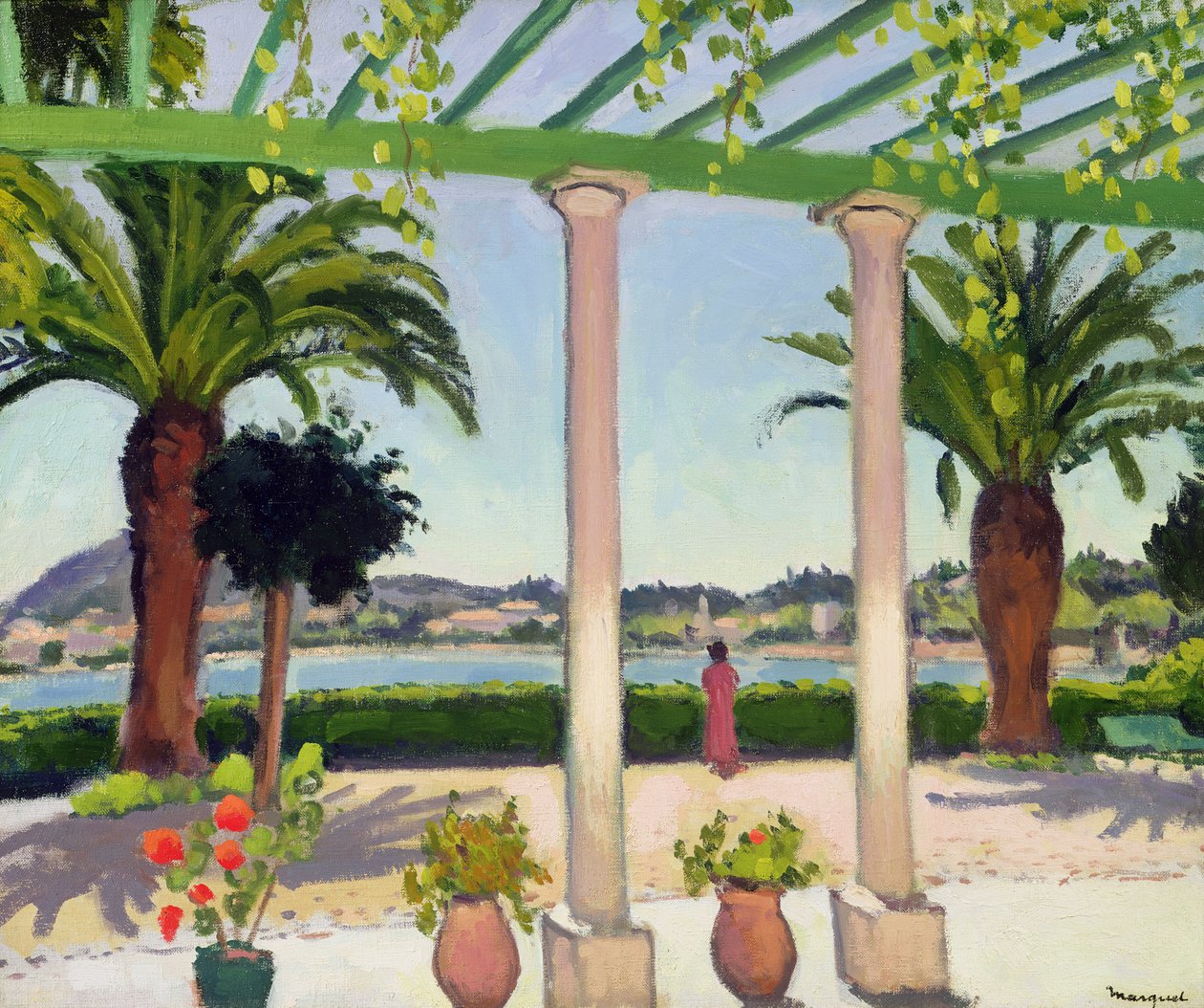 Porquerolles od Albert Marquet