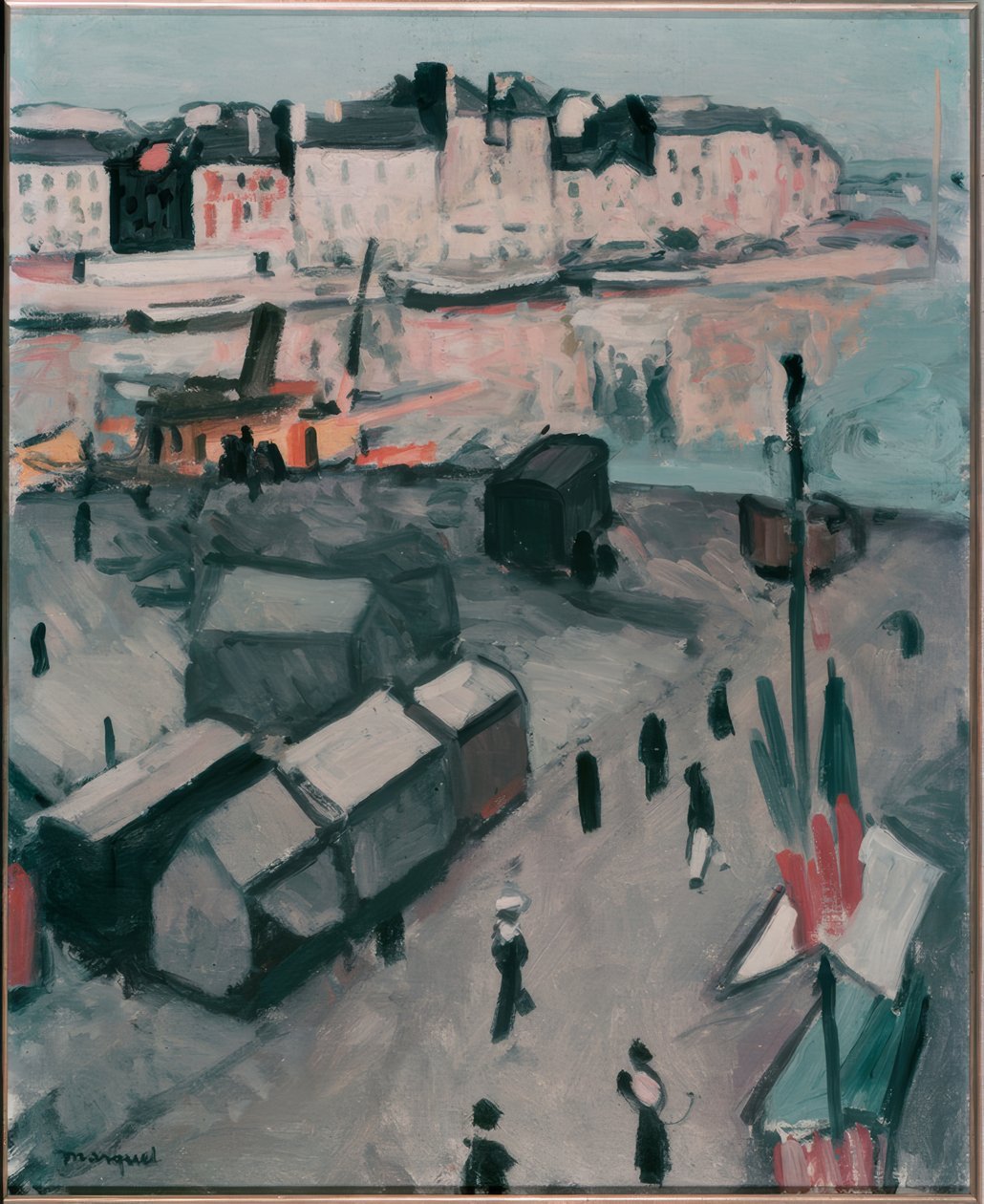 Přístav Le Havre od Albert Marquet