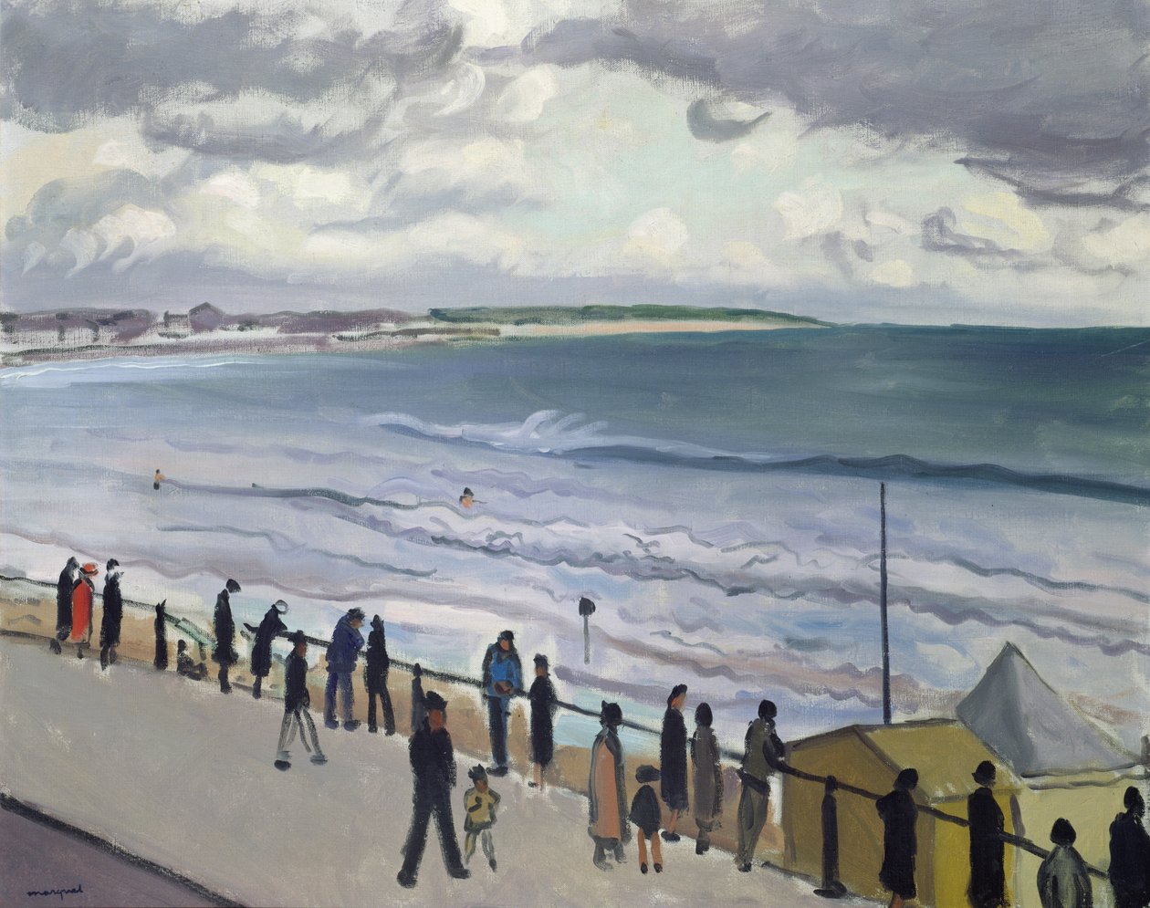 Léto (olej na plátně) od Albert Marquet