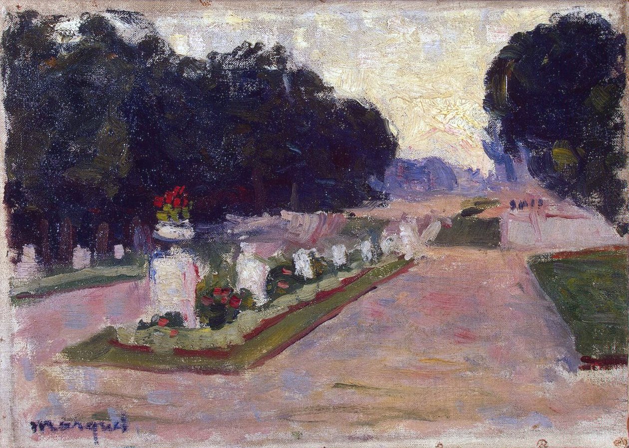 Lucemburská zahrada od Albert Marquet