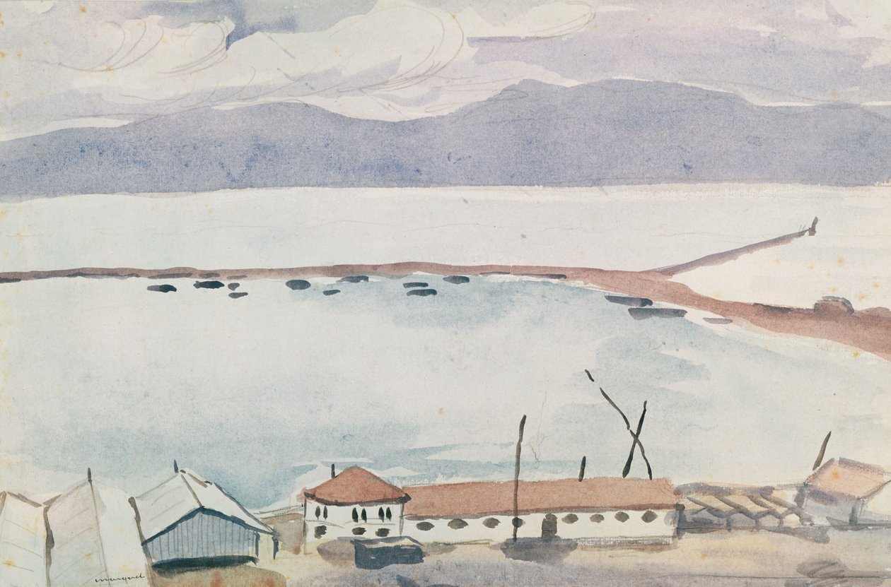 Přístav Bougie, Alžírsko od Albert Marquet